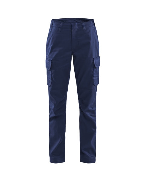 BLAKLAEDER - Damen Industrie Arbeitshose Stretch Marineblau/Kornblau D21