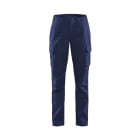 BLAKLAEDER - Damen Industrie Arbeitshose Stretch Marineblau/Kornblau D21