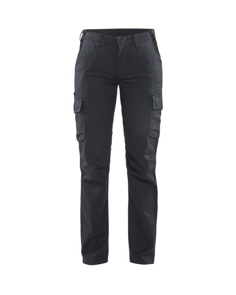 BLAKLAEDER - Damen Industrie Arbeitshose Stretch Mittelgrau/Schwarz C48