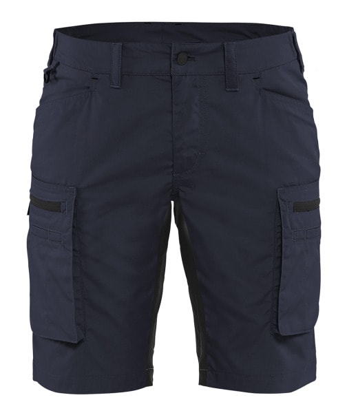 BLAKLAEDER - Damen Service Shorts Stretch Dunkel Marineblau/Schwarz C44