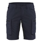 BLAKLAEDER - Damen Service Shorts Stretch Dunkel Marineblau/Schwarz C36