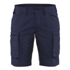 BLAKLAEDER - Damen Service Shorts Stretch Marineblau/Schwarz C42