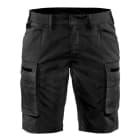 BLAKLAEDER - Damen Service Shorts Stretch Schwarz C36