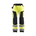 BLAKLAEDER - Damen High Vis Arbeitshose ohne Werkzeugtaschen High Vis Gelb/Schwarz C50
