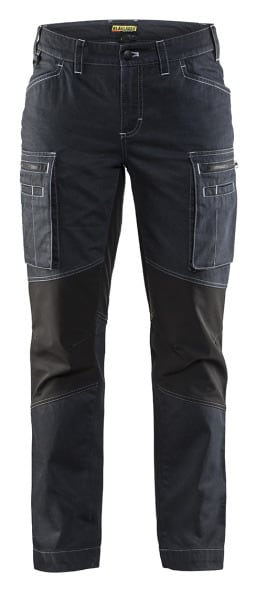 BLAKLAEDER - Damen Service Arbeitshose Stretch Marineblau/Schwarz C30