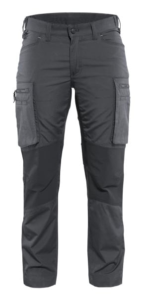BLAKLAEDER - Damen Service Arbeitshose Stretch Dunkelgrau/Schwarz C46
