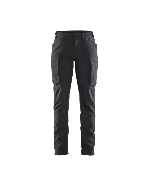 BLAKLAEDER - Damen Service Softshell Winterhose Schwarz C50