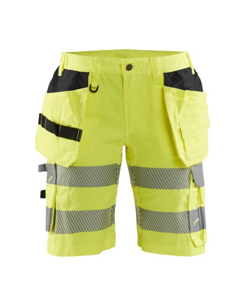 BLAKLAEDER - Damen High Vis Shorts mit Stretch High Vis Gelb C40