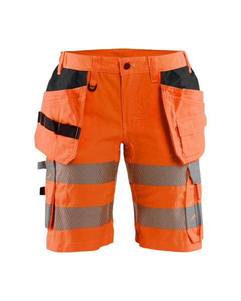 BLAKLAEDER - Damen High Vis Shorts mit Stretch High Vis Orange C34