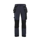 BLAKLAEDER - Damen Handwerker Arbeitshose 4-Wege-Stretch Dunkel Marineblau/Schwarz C32