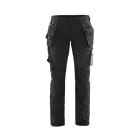 BLAKLAEDER - Damen Handwerker Arbeitshose  4-Wege-Stretch Schwarz/Dunkelgrau D20