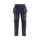 BLAKLAEDER - Damen Handwerker Arbeitshose Stretch X1900 Marineblau/Schwarz C40