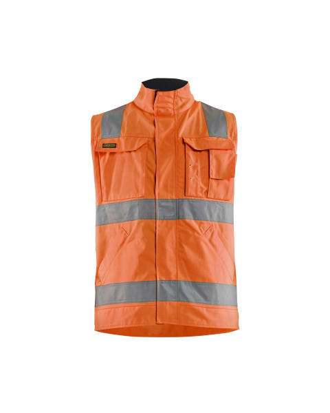 BLAKLAEDER - High Vis WesteHigh Vis Orange/Marineblau S