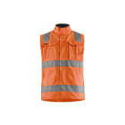 BLAKLAEDER - High Vis Weste High Vis Orange/Marineblau 4XL