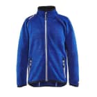 BLAKLAEDER - Kinder Strickjacke Kornblau/Weiß 122/128