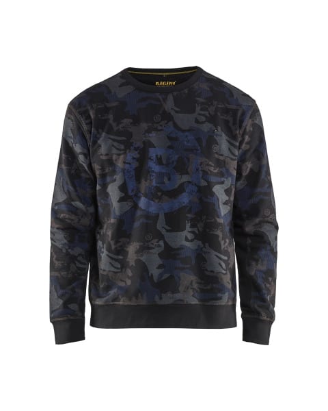 BLAKLAEDER - Sweatshirt limited Schwarz/Dunkelgrau L