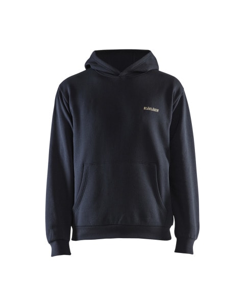 BLAKLAEDER - Campaign Hoodie LIFE IS TOO SHORT... Marineblau S