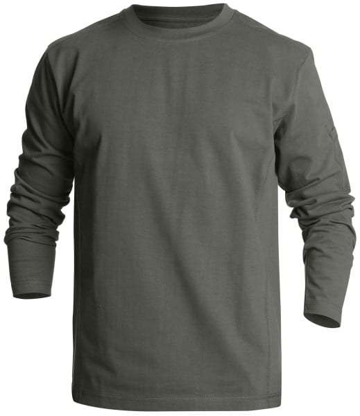 BLAKLAEDER - Langarm T-Shirt Armygrün L