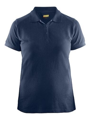 BLAKLAEDER - Damen Poloshirt Marineblau XXXL