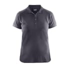 BLAKLAEDER - Damen Poloshirt Grau S