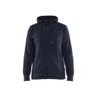 BLAKLAEDER - Hoodie with full zipper women Marineblau S