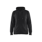 BLAKLAEDER - Hoodie with full zipper women Schwarz XXXL