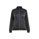 BLAKLAEDER - Sweatshirt with quilt at front Women´s Schwarz/Gelb L