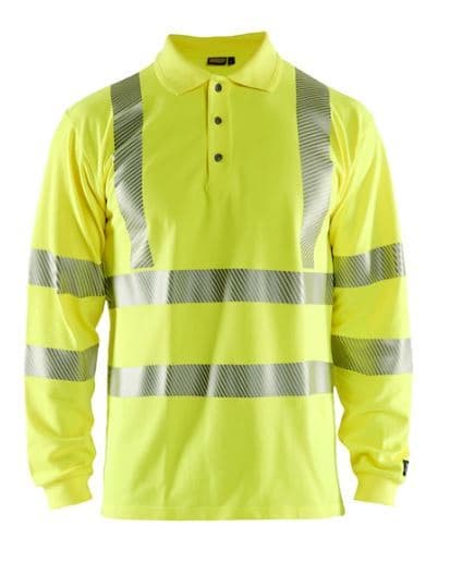 BLAKLAEDER - FR Hivis LS Piké Gelb XXL