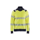 BLAKLAEDER - Multinorm HV  Full Zip Sweatshirt Gelb/Marineblau L