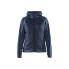 BLAKLAEDER - Sweatshirt with quilt at front Women Numbe Blue/DK navy XXL