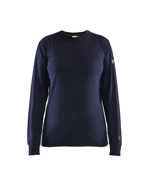 BLAKLAEDER - FR LS T-shirt Women Marineblau XL