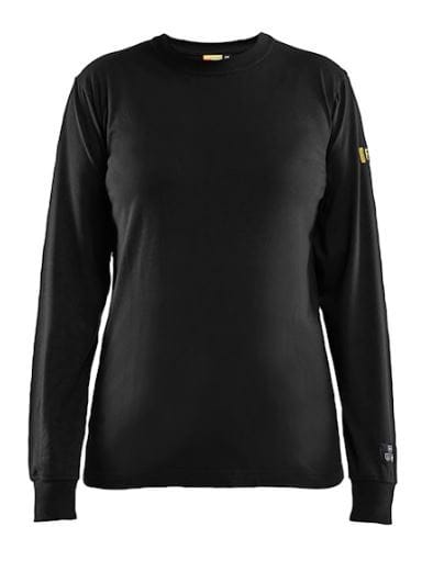 BLAKLAEDER - FR LS T-shirt Women Schwarz M