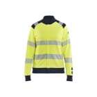 BLAKLAEDER - Multinorm HV Full zip Sweatshirt Lady Gelb/Marineblau XXL