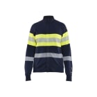 BLAKLAEDER - Multinorm HV Full zip Sweatshirt Lady Marineblau/Gelb XXL