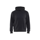 BLAKLAEDER - Flame Embroidery Hoodie Schwarz XS
