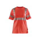 BLAKLAEDER - HV T-shirt Women High Vis Rot L