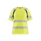 BLAKLAEDER - Hivis T-shirt Women Gelb/Marineblau S