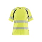 BLAKLAEDER - Hivis T-shirt Women Gelb/Schwarz XXL