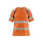 BLAKLAEDER - Hivis T-shirt Women Orange/Marineblau XL