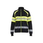 BLAKLAEDER - Hi-Vis sweatshirt full-zip Women Schwarz/Gelb XXXL