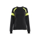 BLAKLAEDER - T-shirt long-sleeved with Hivis Women Schwarz/Gelb XS