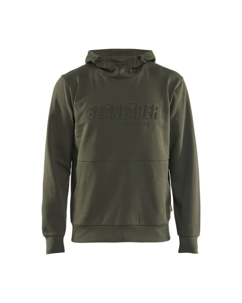 BLAKLAEDER - Hoodie Blåkläder 3D Print Green forest night  4XL
