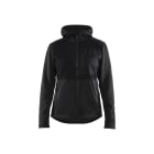 BLAKLAEDER - Hoodie full zip Women Schwarz XXL