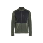BLAKLAEDER - Sweaters full zip Autumn green/Black XXL
