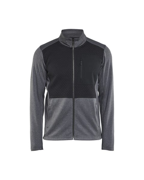 BLAKLAEDER - Sweaters full zip Schwarz Melange L