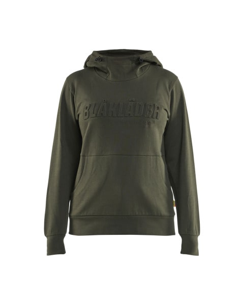 BLAKLAEDER - Hoodie Blåkläder 3D Print Women Green forest night XXXL