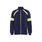 BLAKLAEDER - Sweaters full zip with Hivis Marineblau/Gelb 6XL