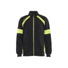 BLAKLAEDER - Sweaters full zip with Hivis Schwarz/Gelb XXL