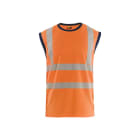 BLAKLAEDER - Tanktop Hivis Orange/Marineblau S/M