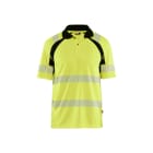 BLAKLAEDER - Hivis Polo shirt two col  Gelb/Schwarz XXXL